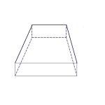 Custom Trapezoidal Envelope Seat Box Cushion