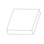 Custom Rectangular Outdoor Seat Cushion
