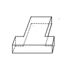 Zippered pillow protector wireframe diagram
